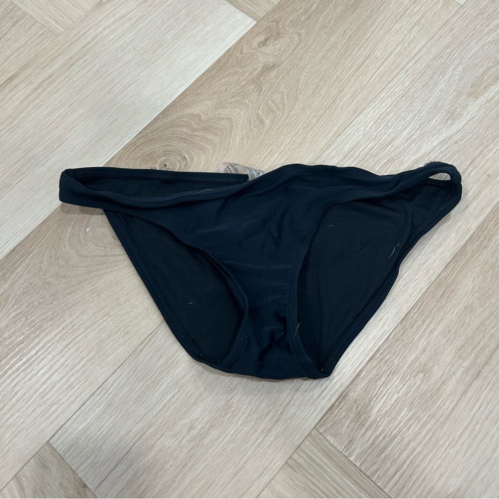 Black bikini bottom